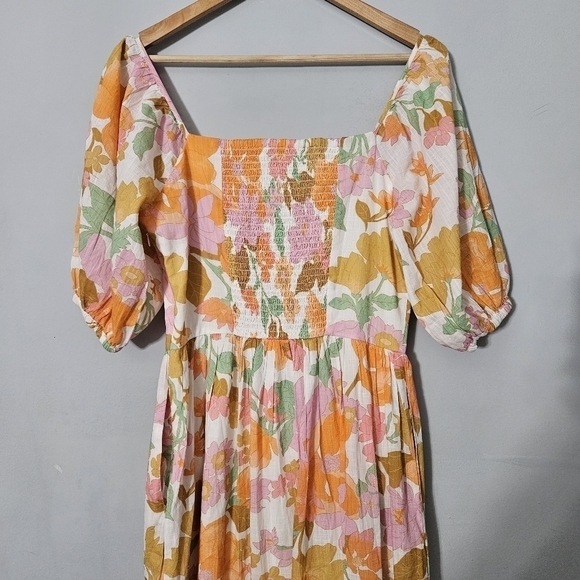 Mille Manon Floral Cotton Maxi Dress in Harmony Floral - Picture 11 of 13